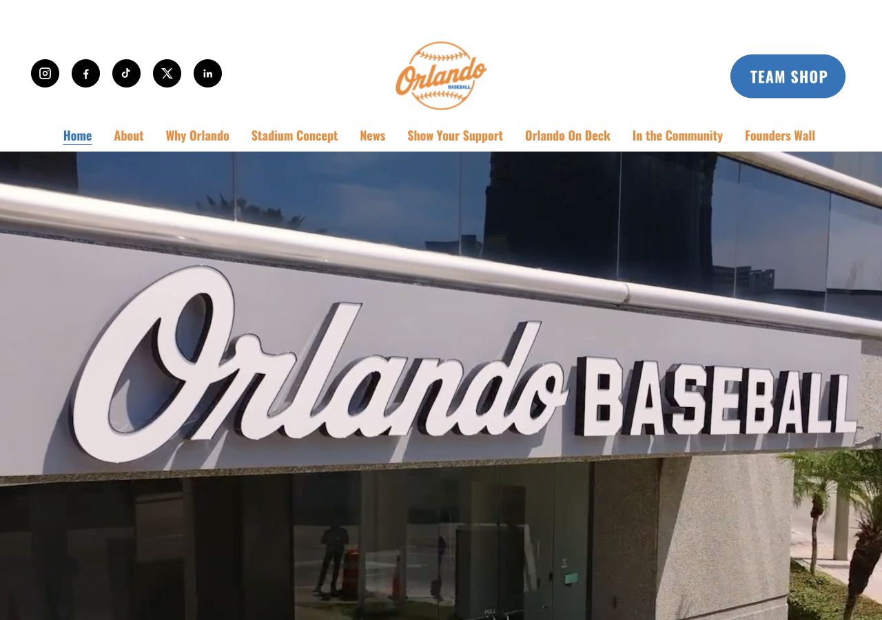 Orlando Dreamers website as shown in a live browser capture.